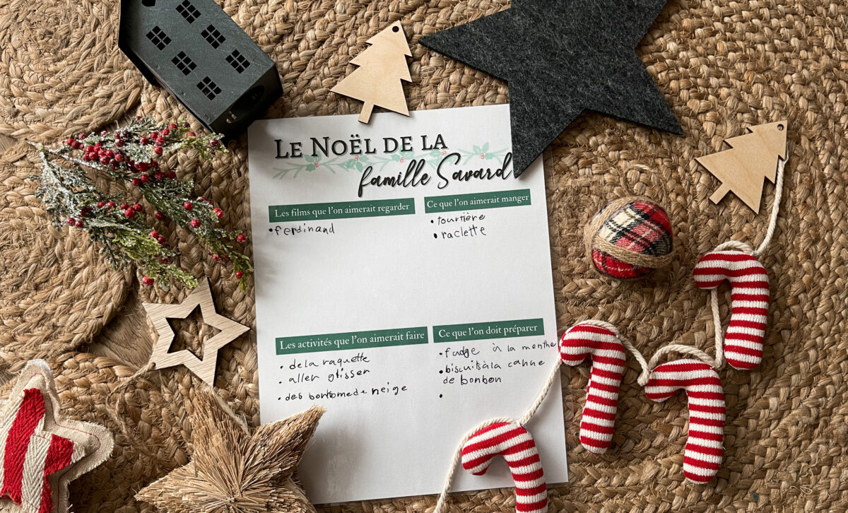 Un Noël Magique avec des Cartes de Table Personnalisées : Guide Complet 2024