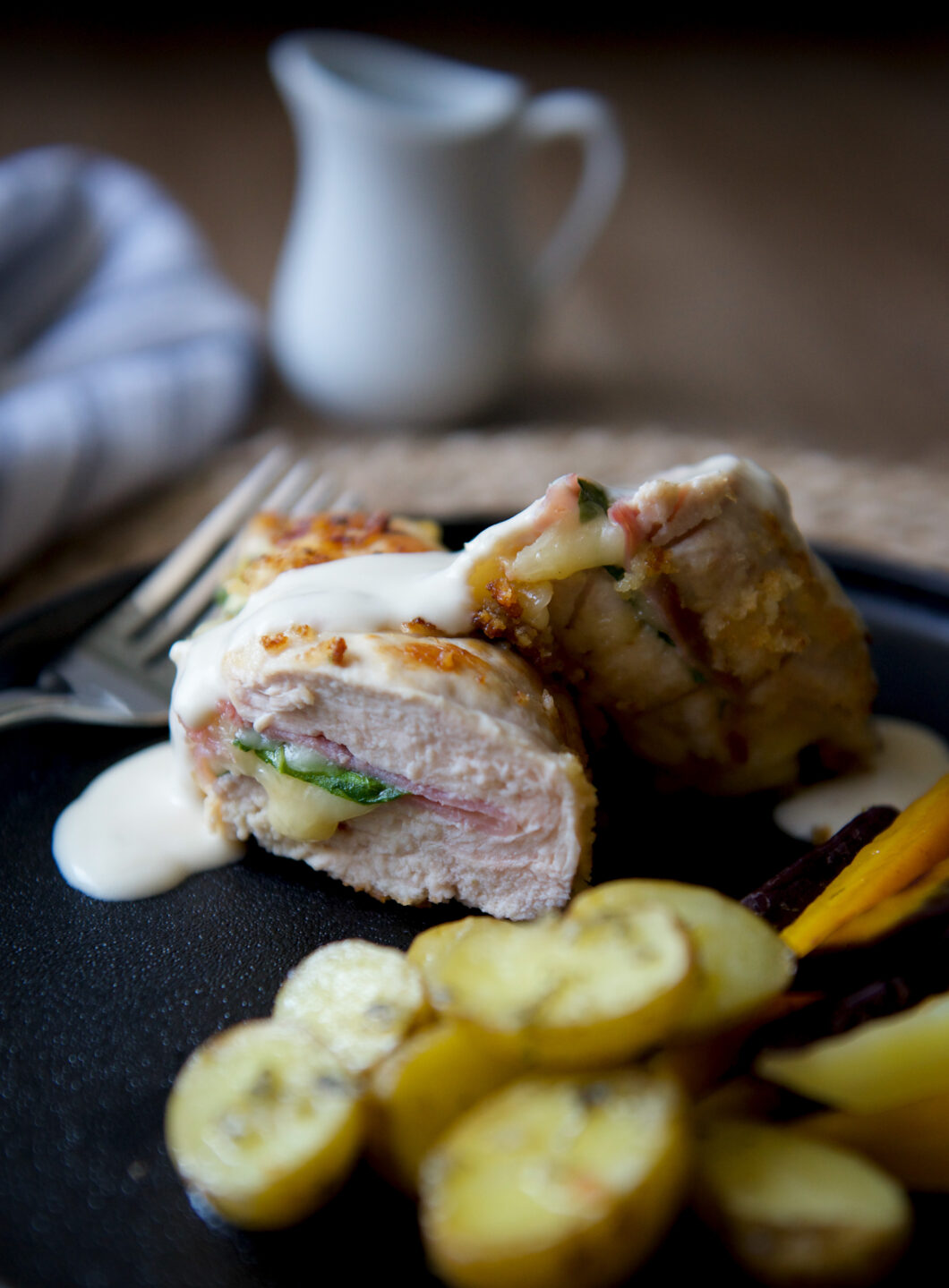 Poitrines De Poulet Façon Cordon Bleu